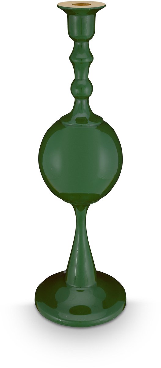 Pip studio - love birds sphere - kandelaar - aluminium - groen - 37 cm