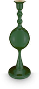 Pip studio - love birds sphere - kandelaar - aluminium - groen - 37 cm