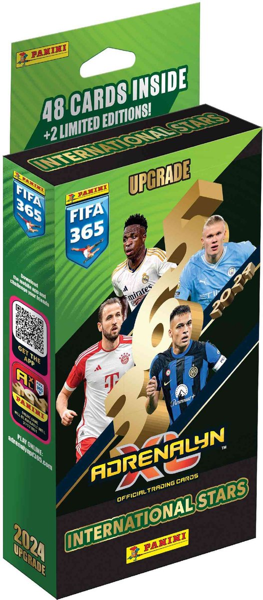 Panini - adrenalyn 2024 fifa - mejora estrellas internacionales 2024