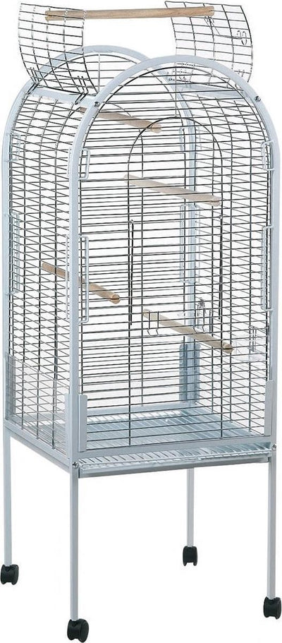 Jaula para loros flamencos coco blanco - blanco - 55 x 55 x 143 cm