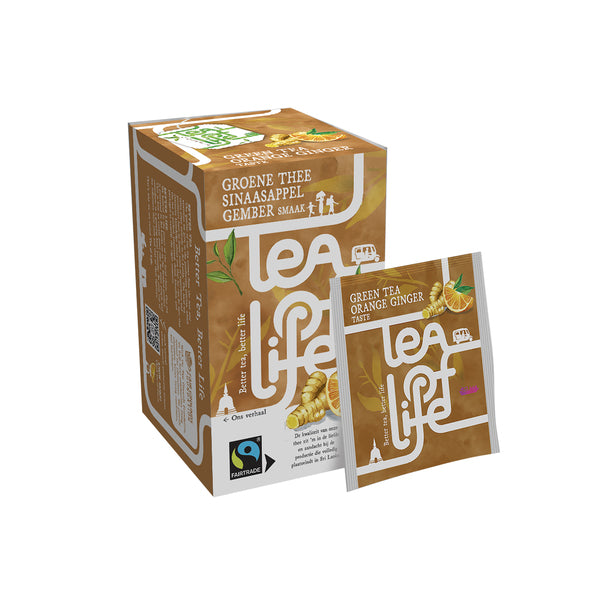 Tea of life green tea orange ginger (100x 1,75gr)