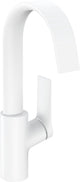 Hansgrohe vivenis - grifo mezclador para lavabo - funcionamiento monomando - sin desagüe - medida 210 mm - caño giratorio - blanco mate