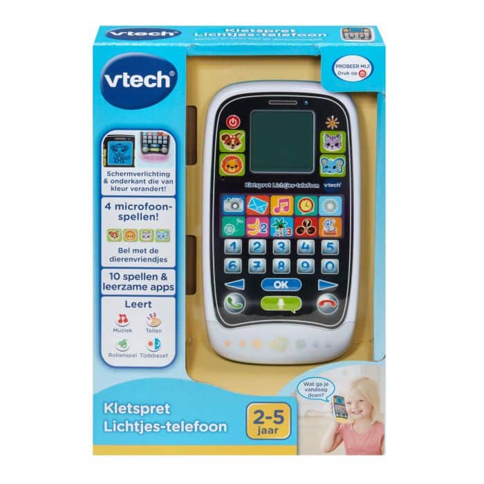 Vtech Klet Fun Light Phone con luce e suono