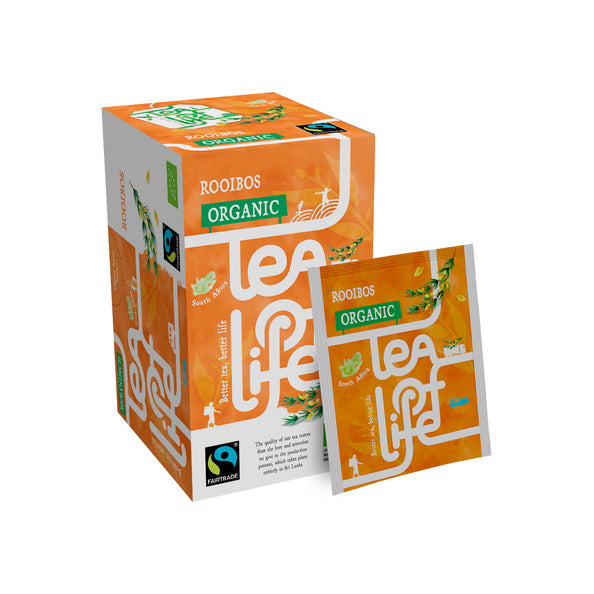 Té de la vida rooibos orgánico de comercio justo (25x1,5gr)