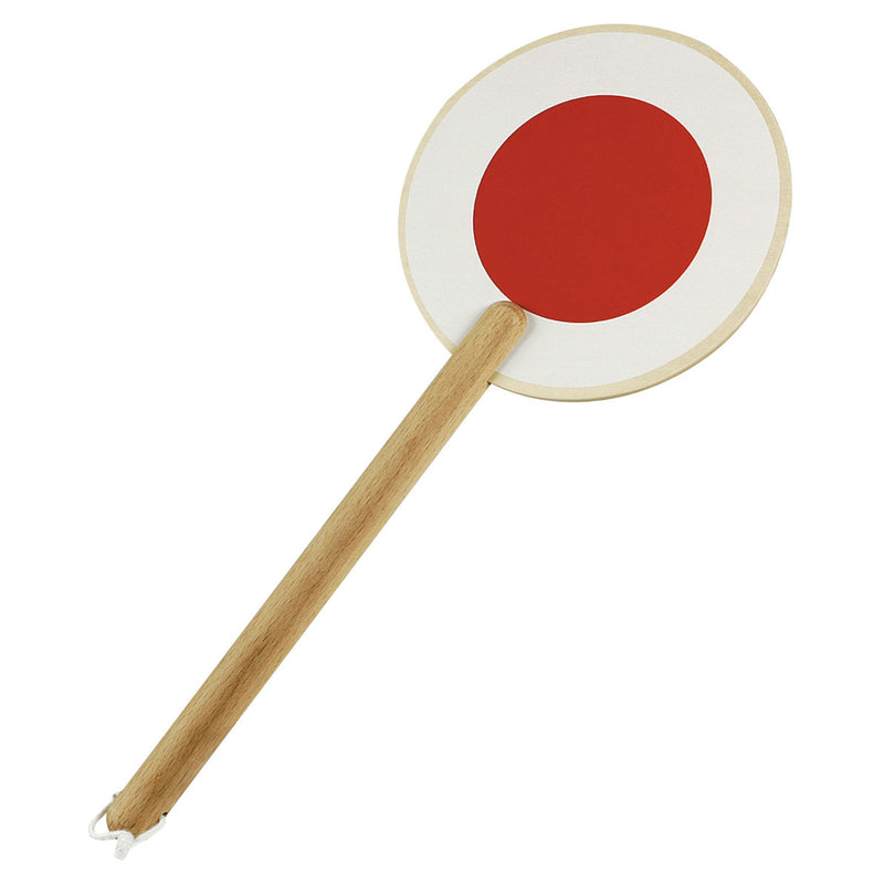 Goki trein: signaalbord l38,5xdiam.16cm, hout, 3+