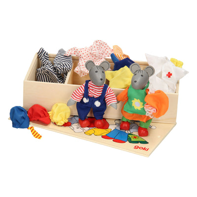Bambole Goki Mouse + Abbigliamento