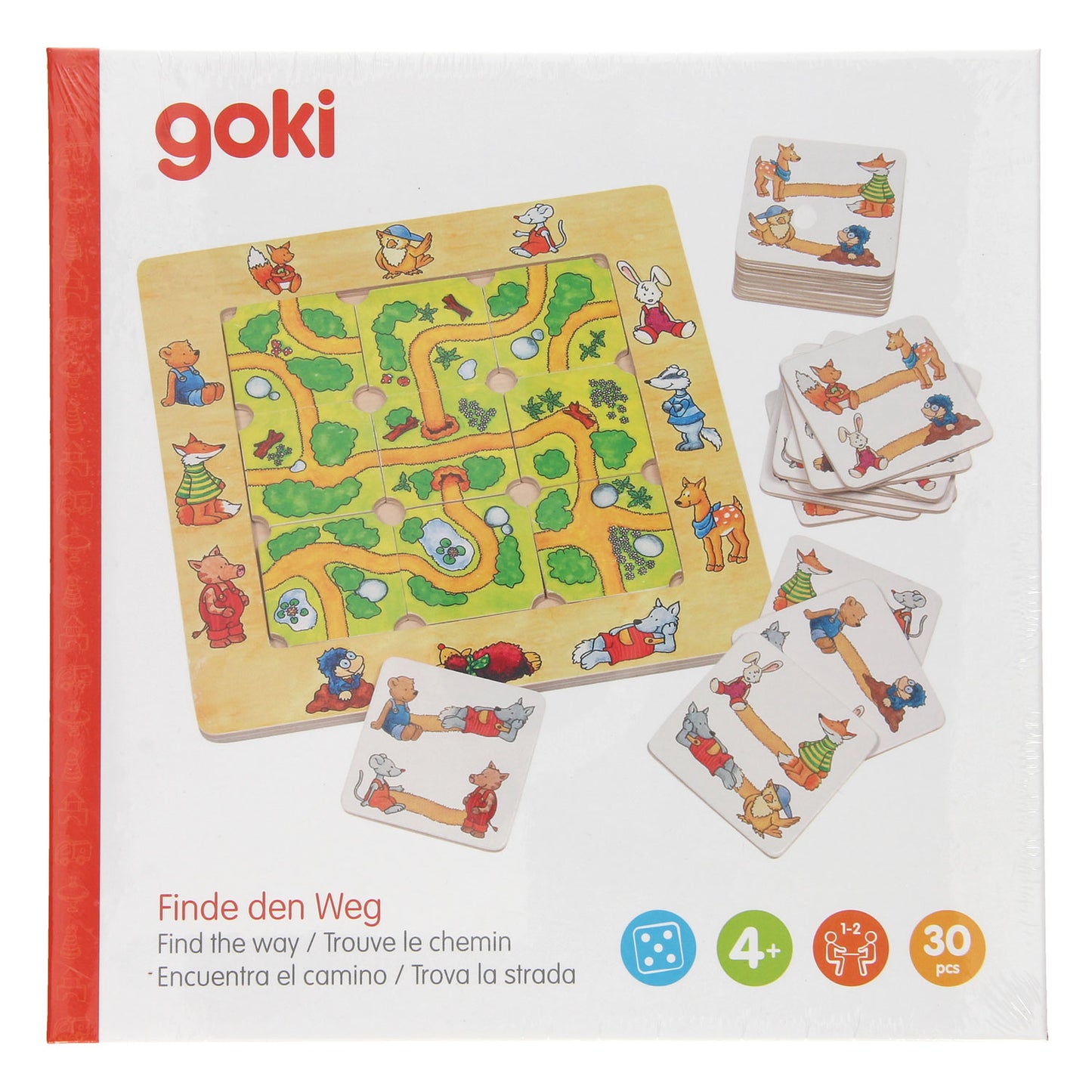Goki vind je weg legspel