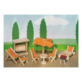 Goki Garden Set Dollhouse - afbeelding 2