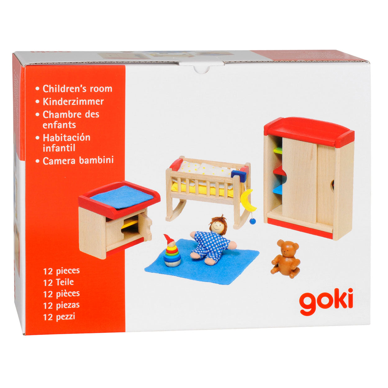 Goki Baby Room per la casa delle bambole