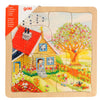 Season puzzle a 4 strati Goki, 54st.