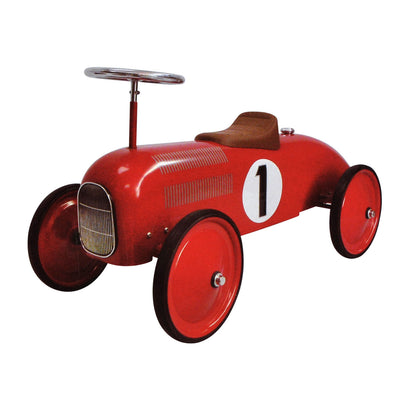 Goki Retro Walking Car Red