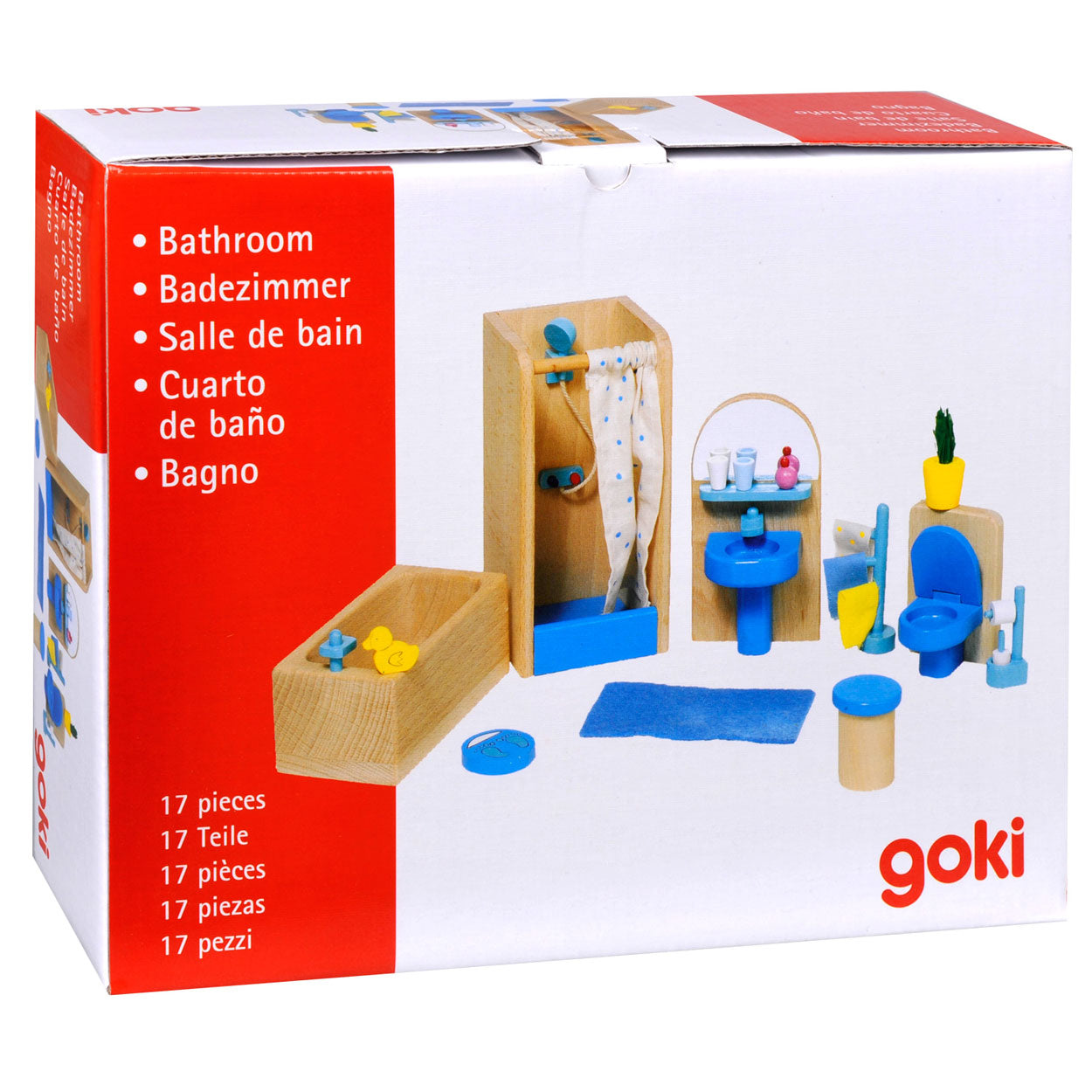 Bagno di mobili per bambole Goki