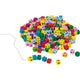 Goki Wooden Letter Beads Color, 300st.