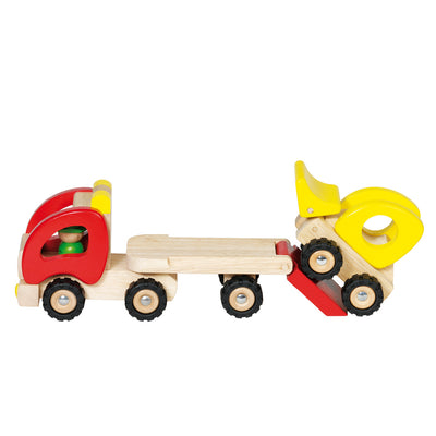 Goki Wooden Truck Low Load
