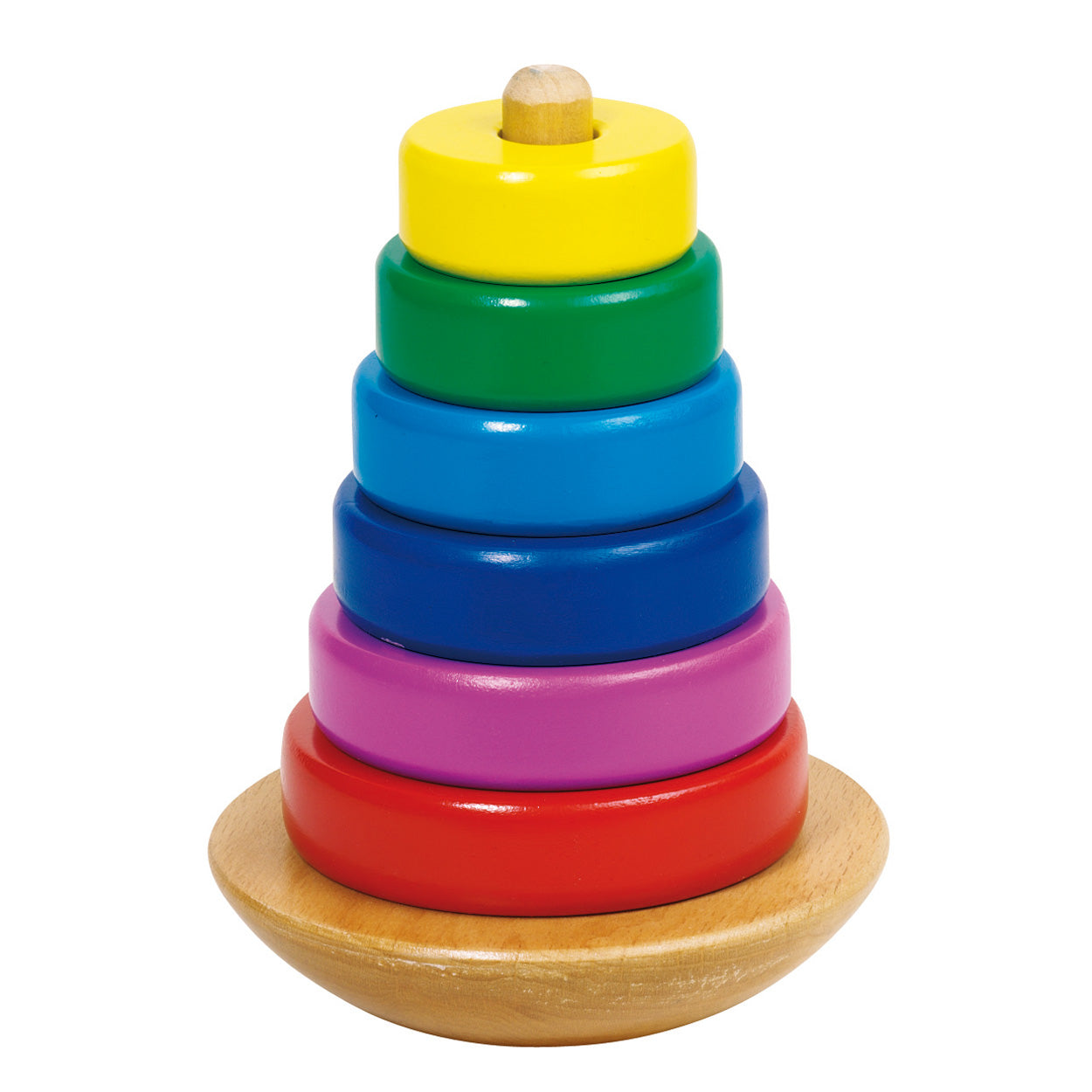 Color de la torre de apilamiento de madera Goki, 8dlg.