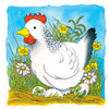 Pollo puzzle a strato di legno Goki