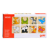 Goki houten memo dieren, 32dlg. - afbeelding 2
