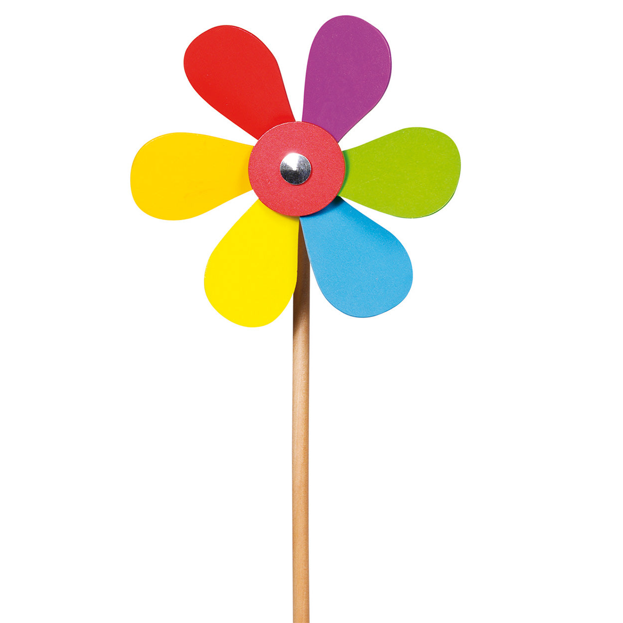 Flor de molino de viento de madera de Goki