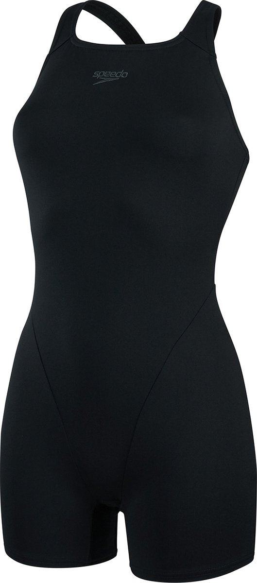 Speedo eco+ legsuit Bañador deportivo para mujer - negro