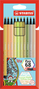 Stabolo Pen 68 Penne in feltro 10 pezzi