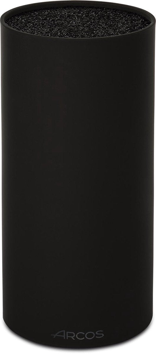 Arcos messenblok zonder messen - ø 11 cm - zwart