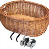 Basil Plutone - Dog Bike Basket - First - Brown