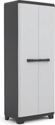 Kis linear storage cabinet high - 68x173x39 cm - gray black