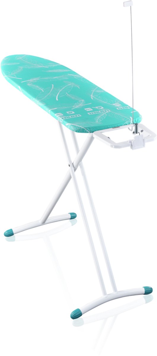 Asse da stiro Leifheit air board m - solido - 120 x 38 cm - turchese