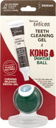 Attrattivi Tropiclean - gel dentale per cani - con sfera dentale kong - manzo - cani medi - 30 ml