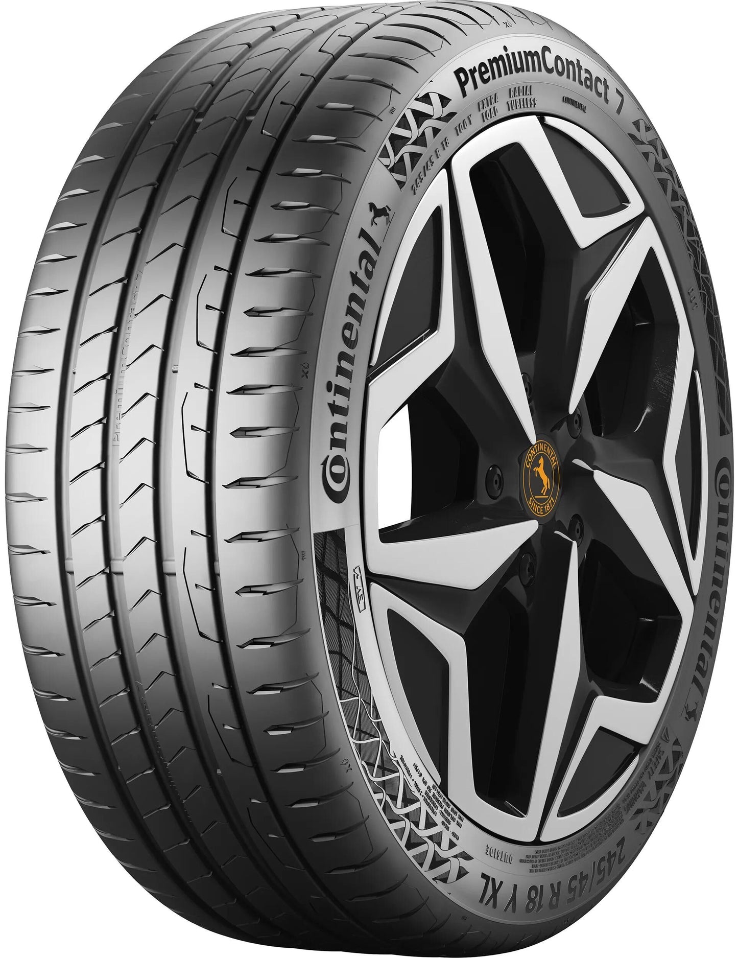 Continental sommerreifen premium contact 7 tires so 225 50r17 98y conti prem. contact 7 xl