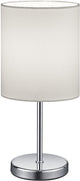 Rl vive tu luz reality jerry - lámpara de mesa - cromo - excl. 1x e14 4,9 w - interruptor de cable