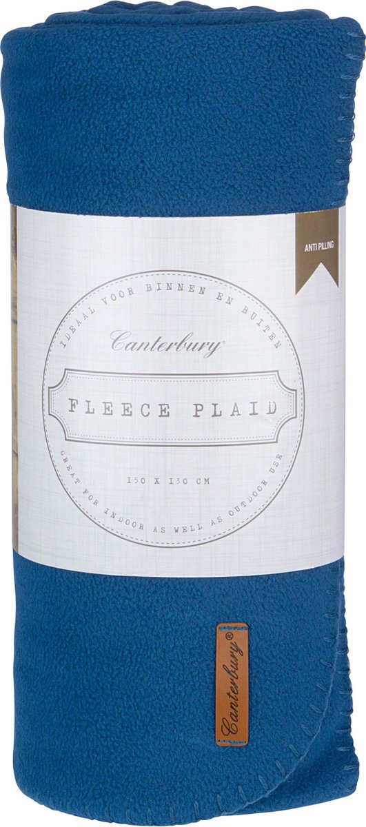 Pile scozzese Canterbury - accogliente - blu - 150x130 cm