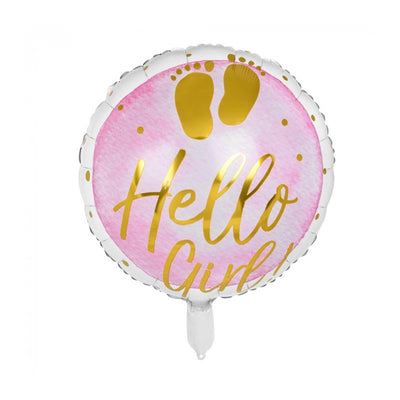 Palloncino foil Boland ciao ragazza! ø45cm