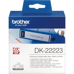 Etichette dk22223 fratello 50mmx30,48mt bianco