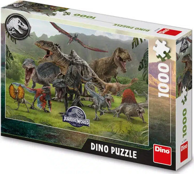 Dinotoys Dino Puzzle Jurassic World - 1000 piezas