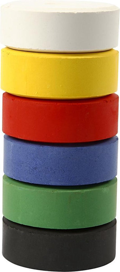 Refill blocks watercolor premium - primary colors, 6st.