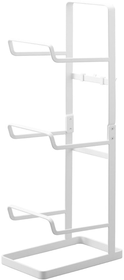 Rastrelliera Yamazaki per attrezzature fitness - torre - bianco