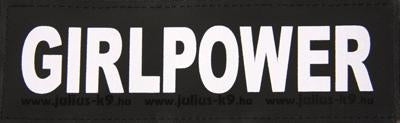 Julius K9 Etichette per Power Harnas Tuig Girlpower