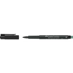 Pennarello multimark faber-castell 1525 1mm nero