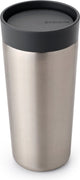 Brabantia make take thermosbeker - koffiebeker to go - 360 ml - dark grey
