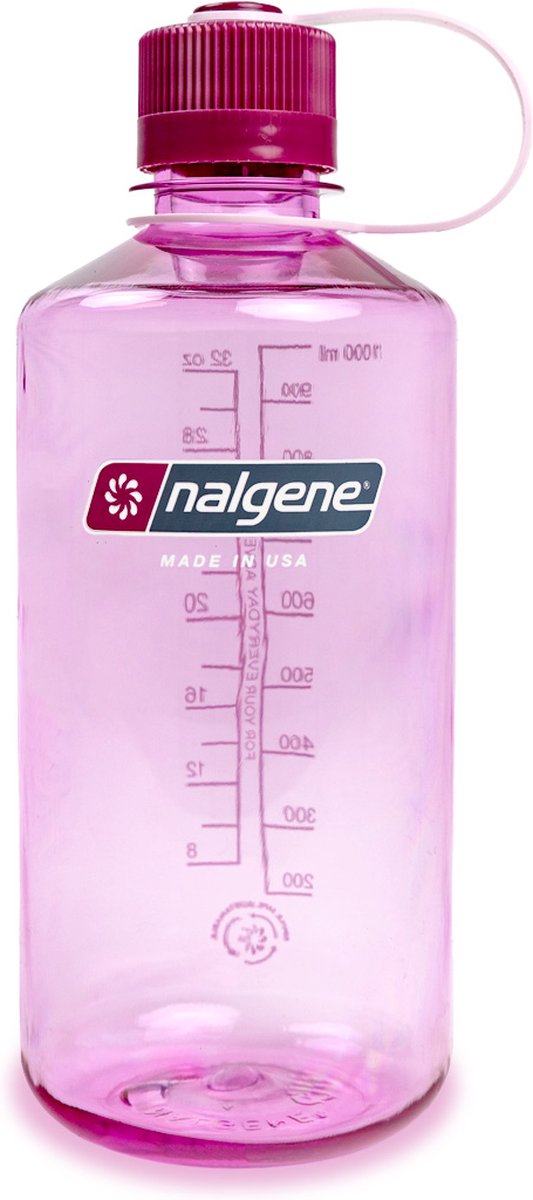 Nalgene - bottiglia a bocca stretta - borraccia - bottiglia d'acqua - a prova di perdite - 1000 ml - senza BPA - sostenibile - cosmo