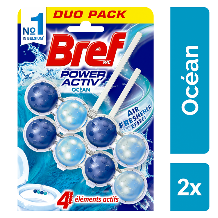 Bref 1005729 - WC power activ ocean 2x51gr | 10 piezas