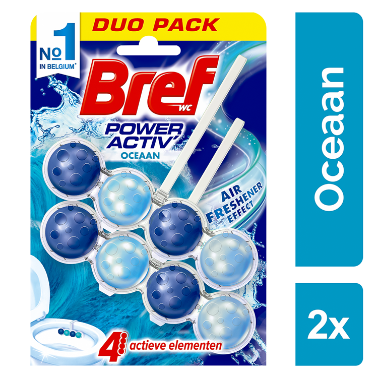 Bref 1005729 - WC power activ ocean 2x51gr | 10 piezas