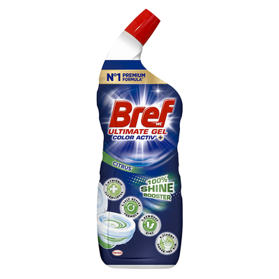 Bref 1066757 - toilet ultimate gel color activ' + cítricos 700ml | 5 piezas