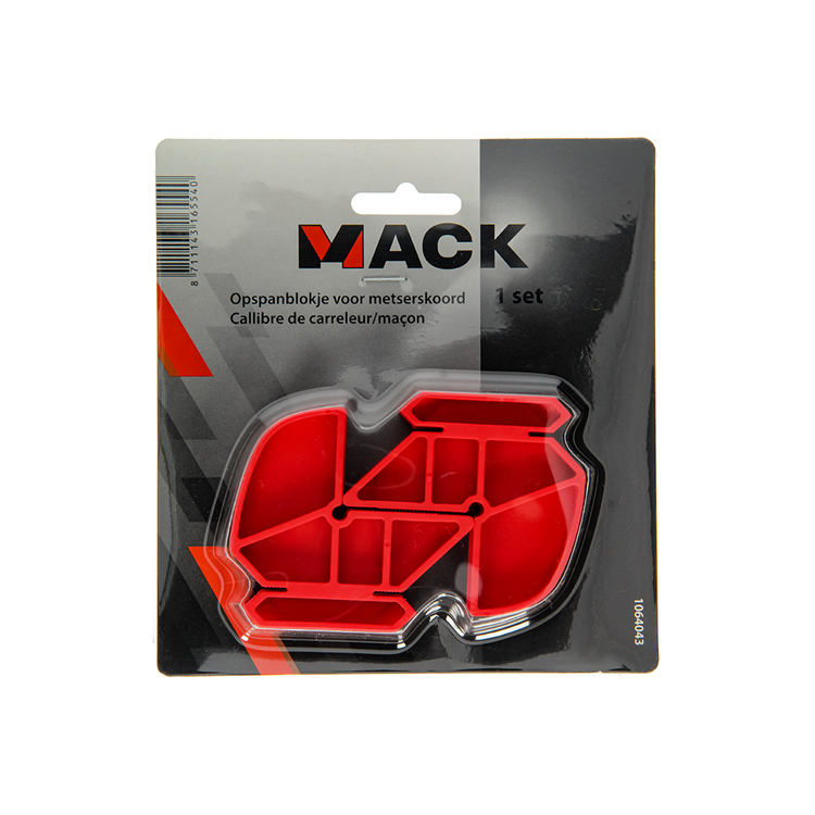 Mack 1064043 - blocco di serraggio per cordone da muratore 1 set | 5 pezzi
