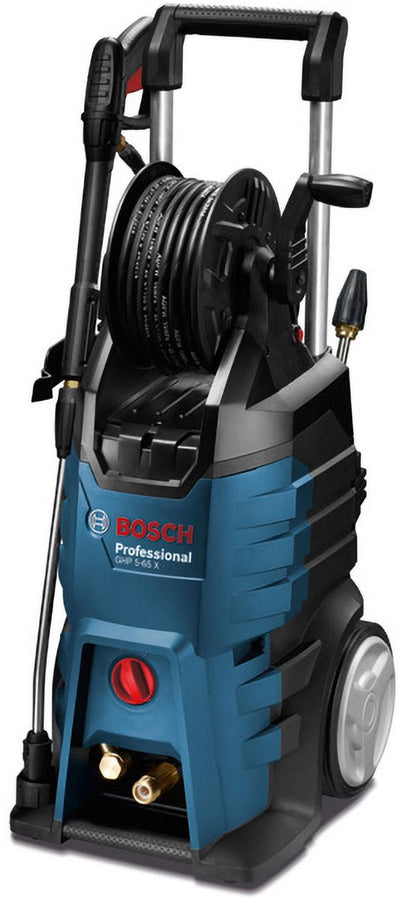 Bosch professional ghp 5-65 x - idropulitrice - inclusa pistola, lancia regolabile 3 in 1, cavo da 5 m, tubo alta pressione rinforzato in gomma-acciaio da 10 m e lancia rotante