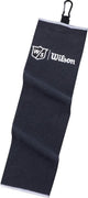 Asciugamano da golf ripiegabile Wilson Staff - nero