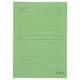 L-covers 50103e papel 31x22cm ventana verde grabable