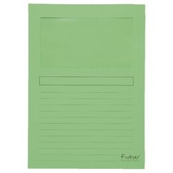L-covers 50103e carta 31x22cm finestra verde scrivibile