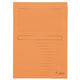 Exacompta venstermap forever l-model 120gr oranje 100 stuk